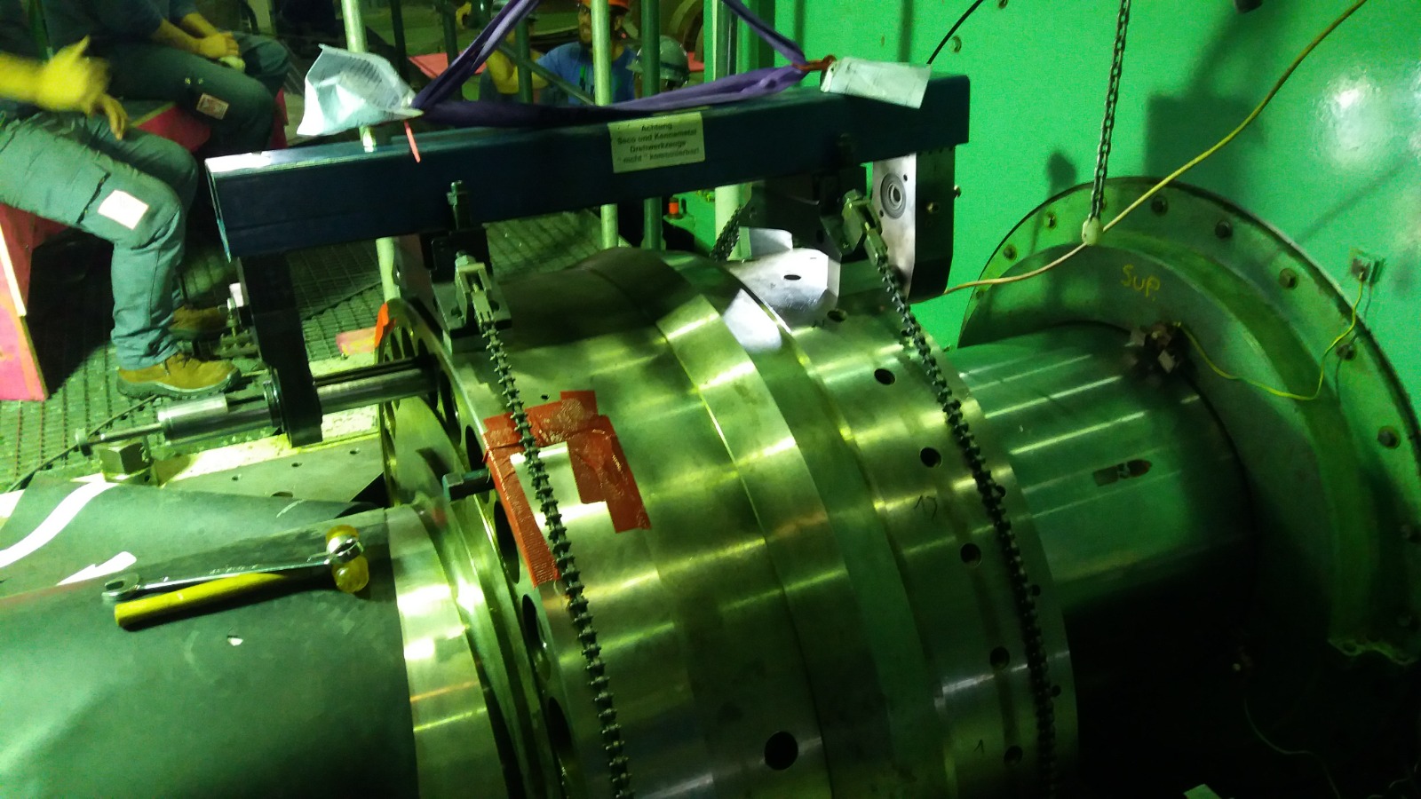 CLIMAX BB5500 Coupling Boring Machine, Turbine Bore Repair