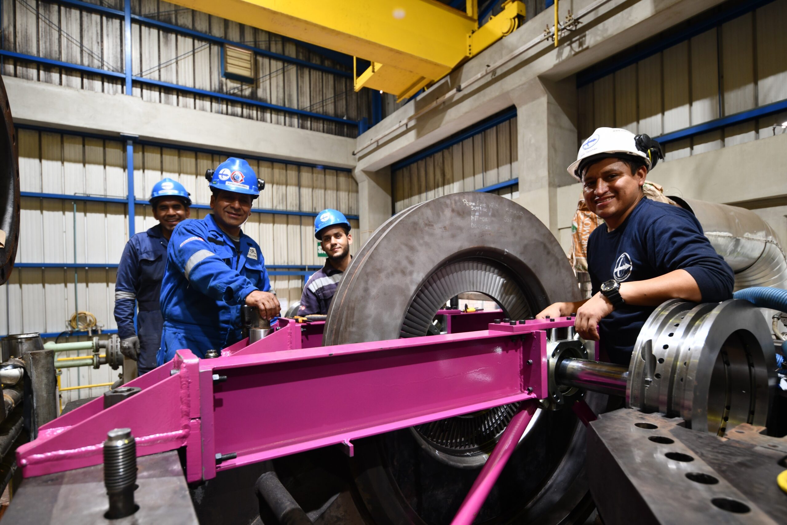CLIMAX BB6000 Line Boring Machine, Turbine Bore Repair