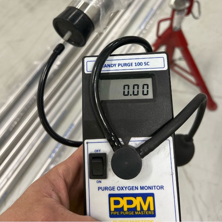 PPM Self Calibrating Weld Purge Monitor