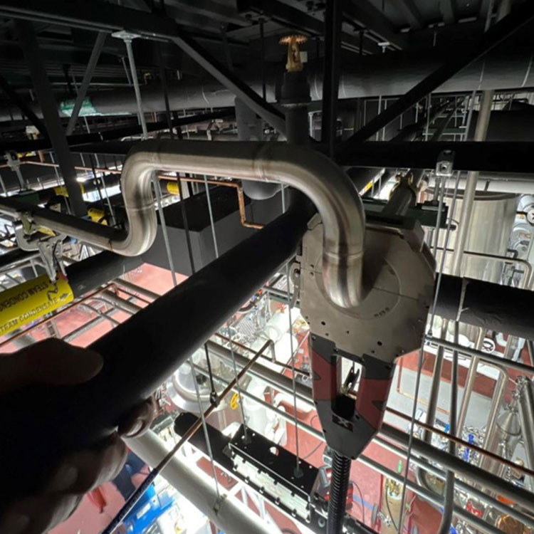 AXXAIR SATFX-115 Inline Welding of Thin Tubes