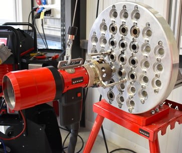 AXXAIR SATP 80X, Tube to Tube Sheet Welding