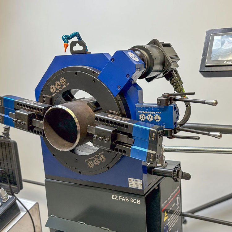 TAG E-Z Fab Pipe Cold Cutting and Beveling Machine