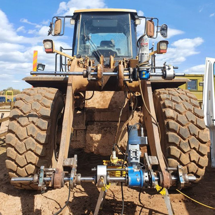 CLIMAX BB5000 Line Boring Machine, Loader Bore Repair