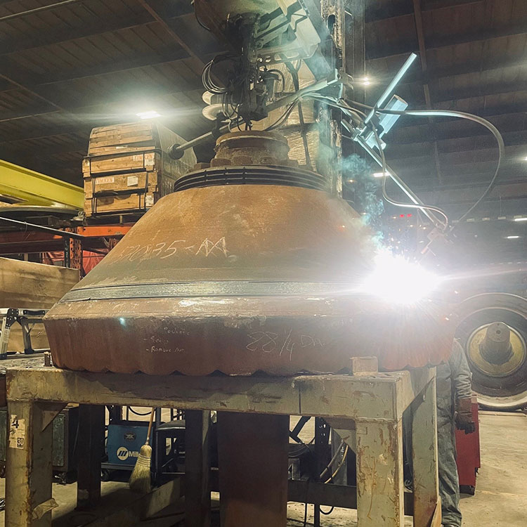 BORTECH BW5000 Auto Bore Welder, Rock Crusher Repair
