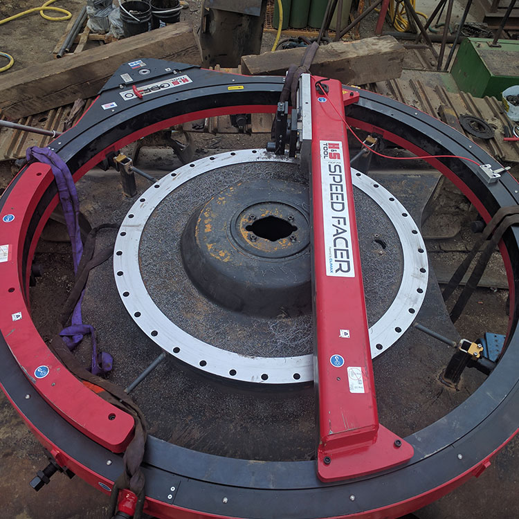 ODF70 SPEED FACER, Crane Pedestal Bearing Surface Repair