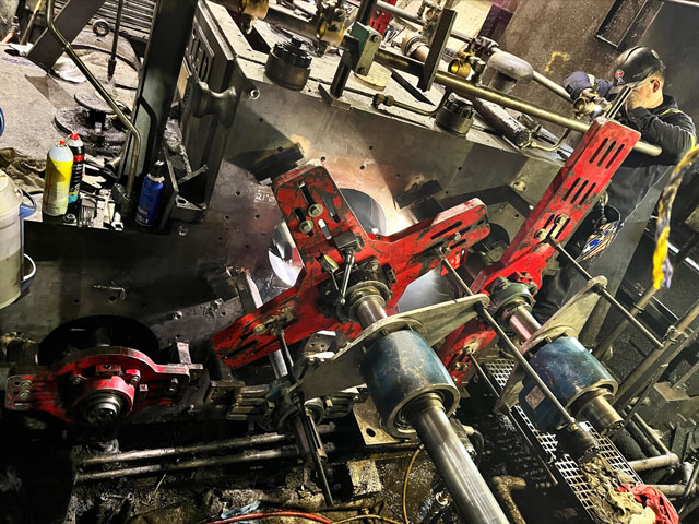 BB6100 Line Boring Machine, Gear Box Repair