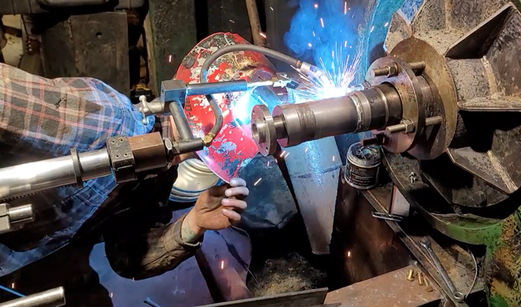 BW3000 Auto Bore Welder, Shaft Repair
