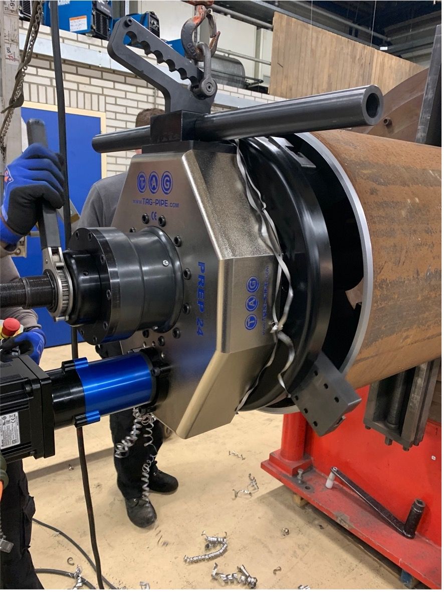 TAG PREP 24 Pipe Beveler
