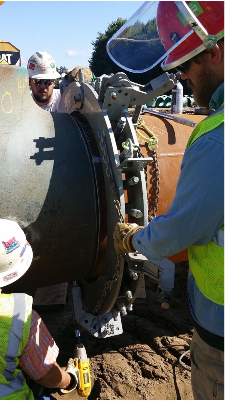 Mathey Dearman Pipe Alignment And Reforming Clamps